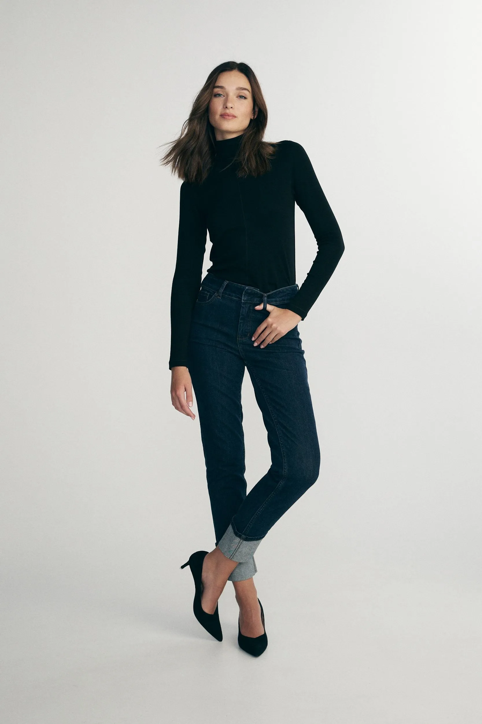 Active Trend Stretch turtleneck