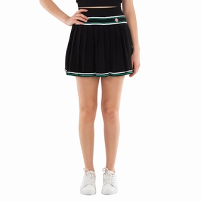 Graceful Look Casablanca Ladies Black Pleated Knit Skirt