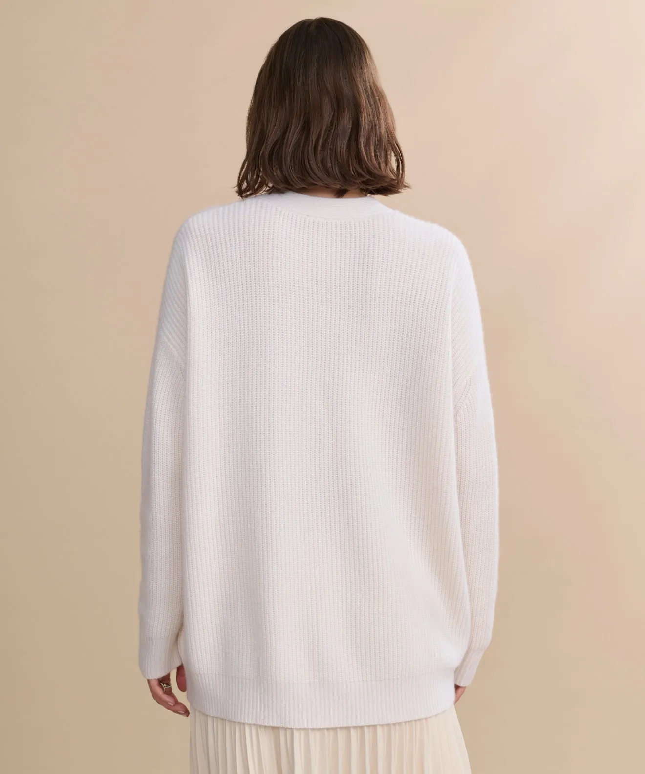 Cashmere Cocoon Cardigan muted tone