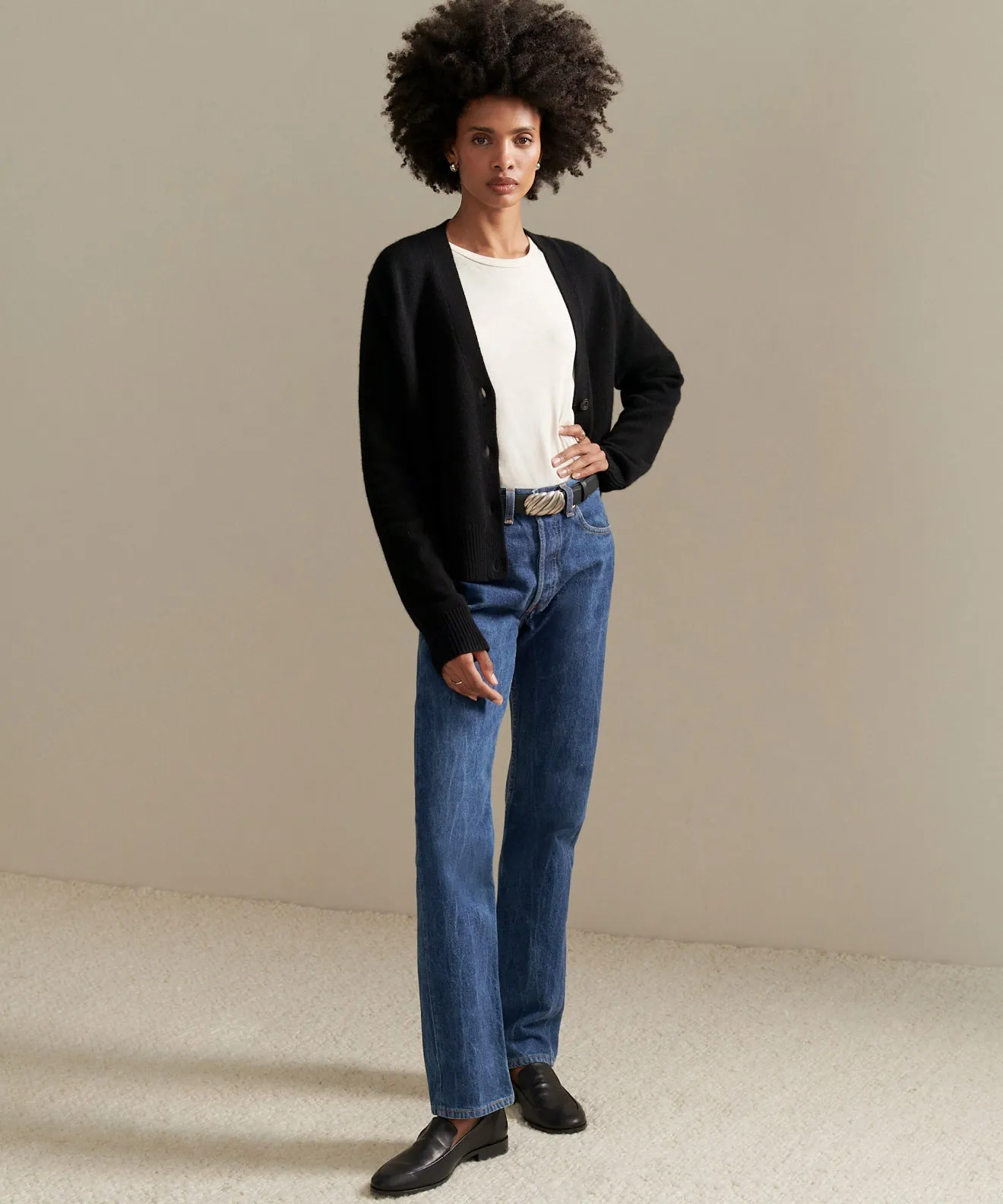 MoistureWicking Textured Weave Urban Layer Cashmere Colette Cardigan