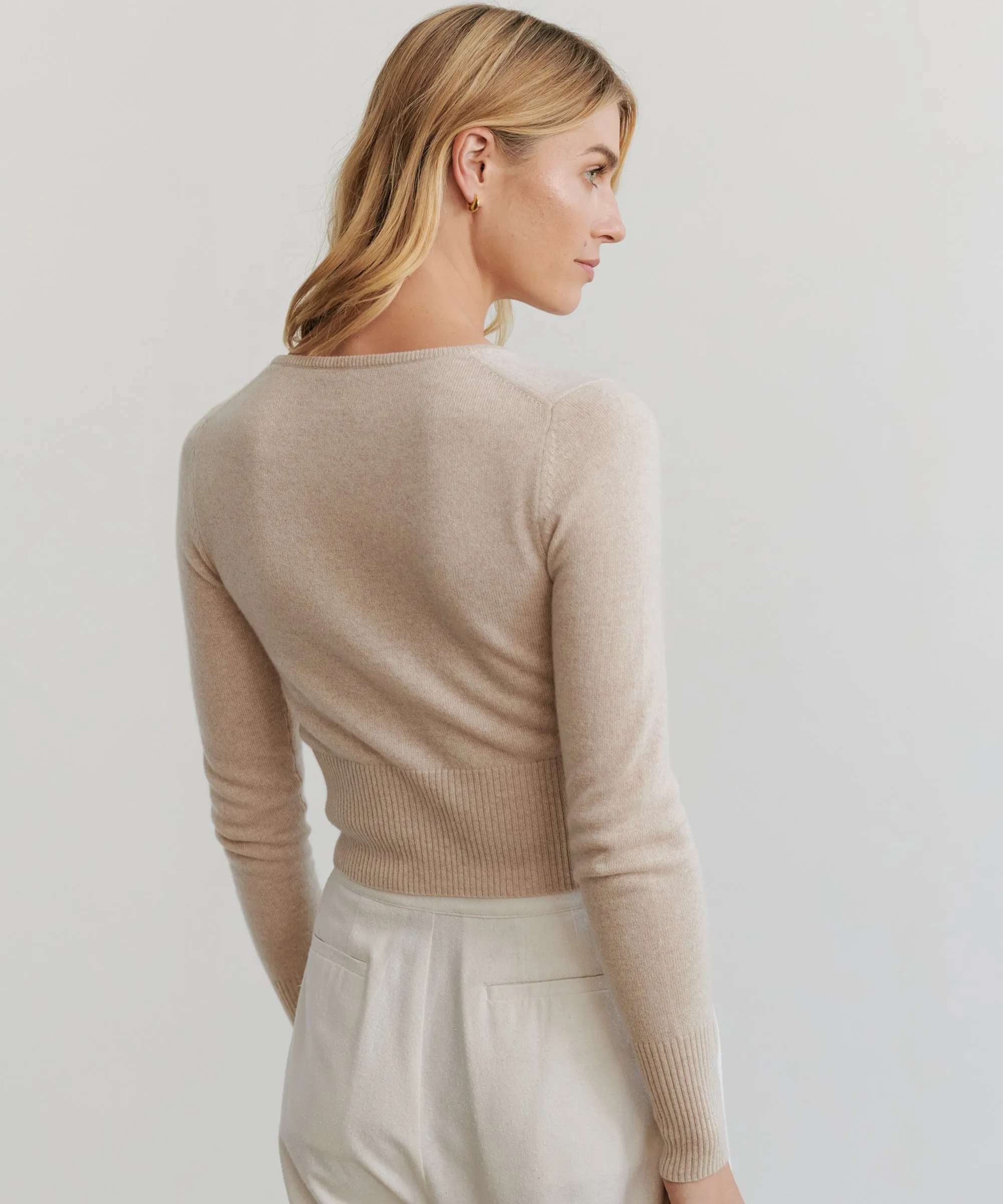 Simple Piece Cashmere Finley Cardigan