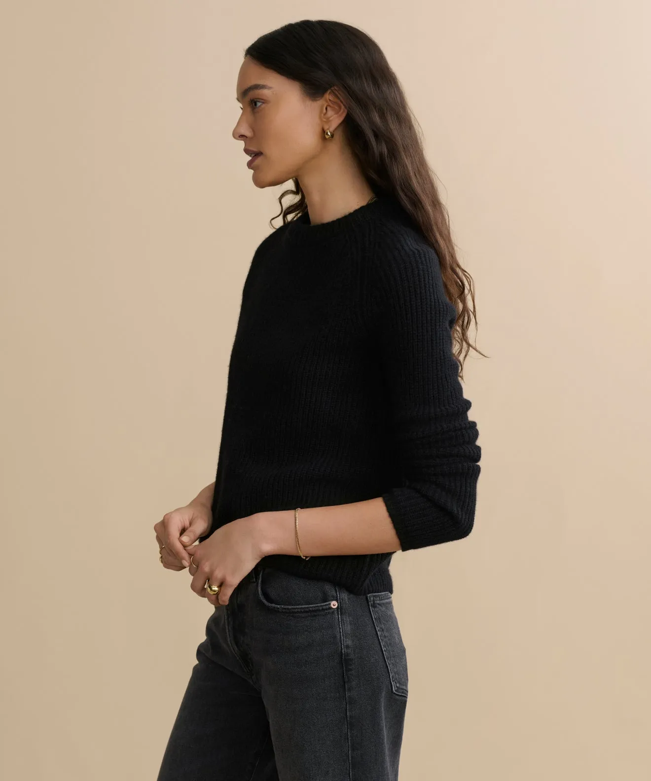 Cashmere Fisherman Sweater Travel Trend