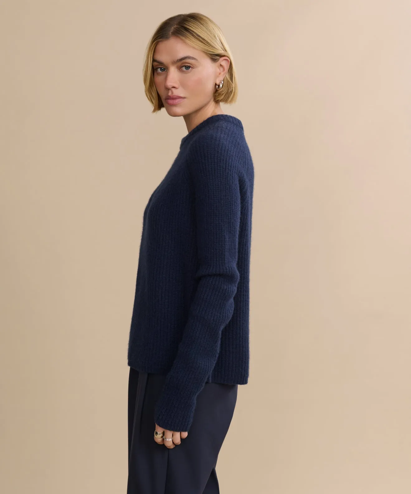 Everyday Classic Fall Favorites Cashmere Fisherman Sweater