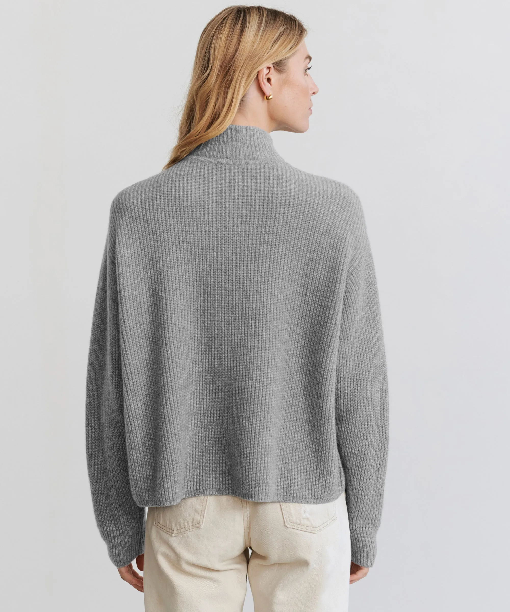 Cashmere Half Zip Sweater Care Guide Daily Comforted