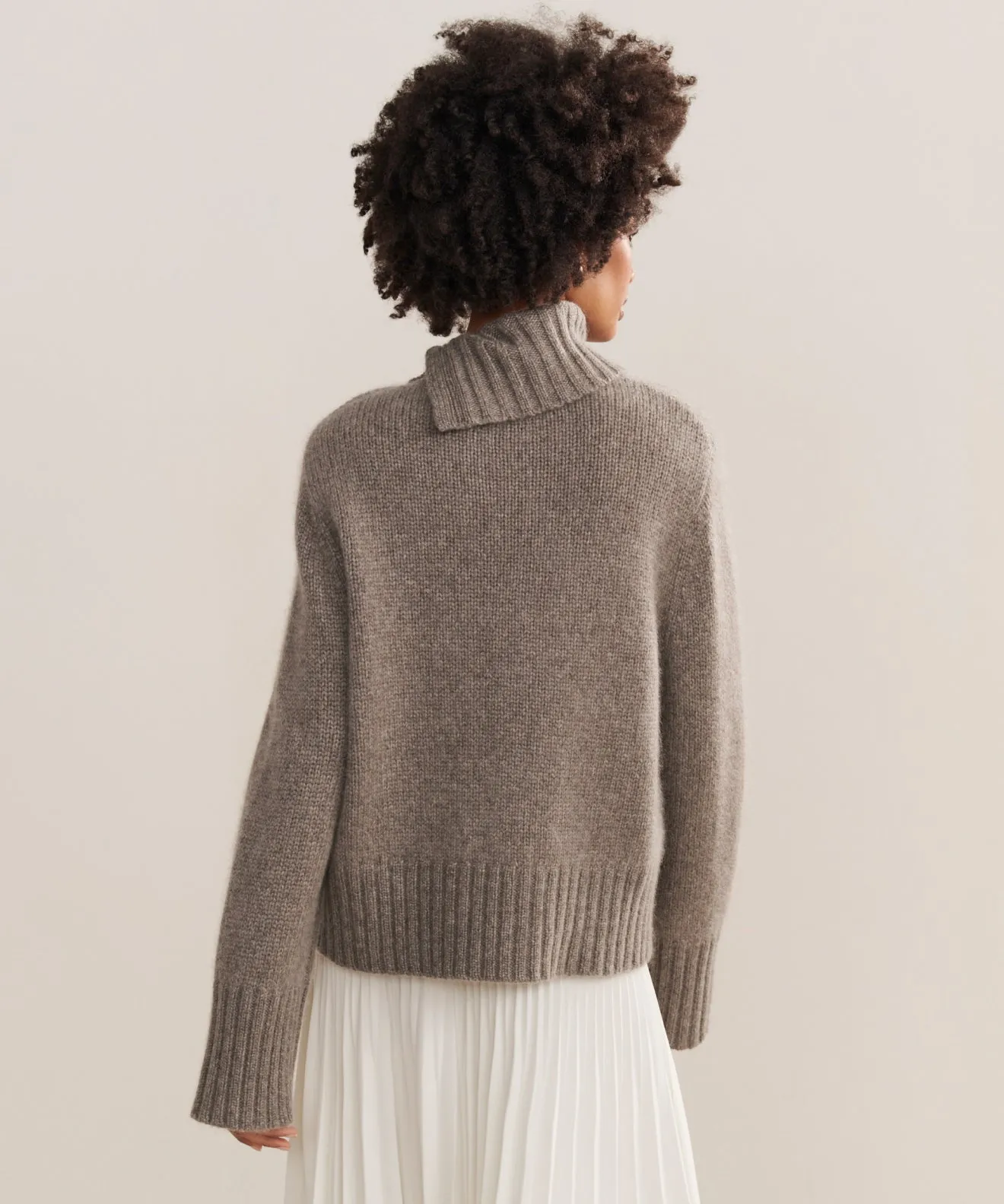 Cashmere Jackie Sweater Soft Drape