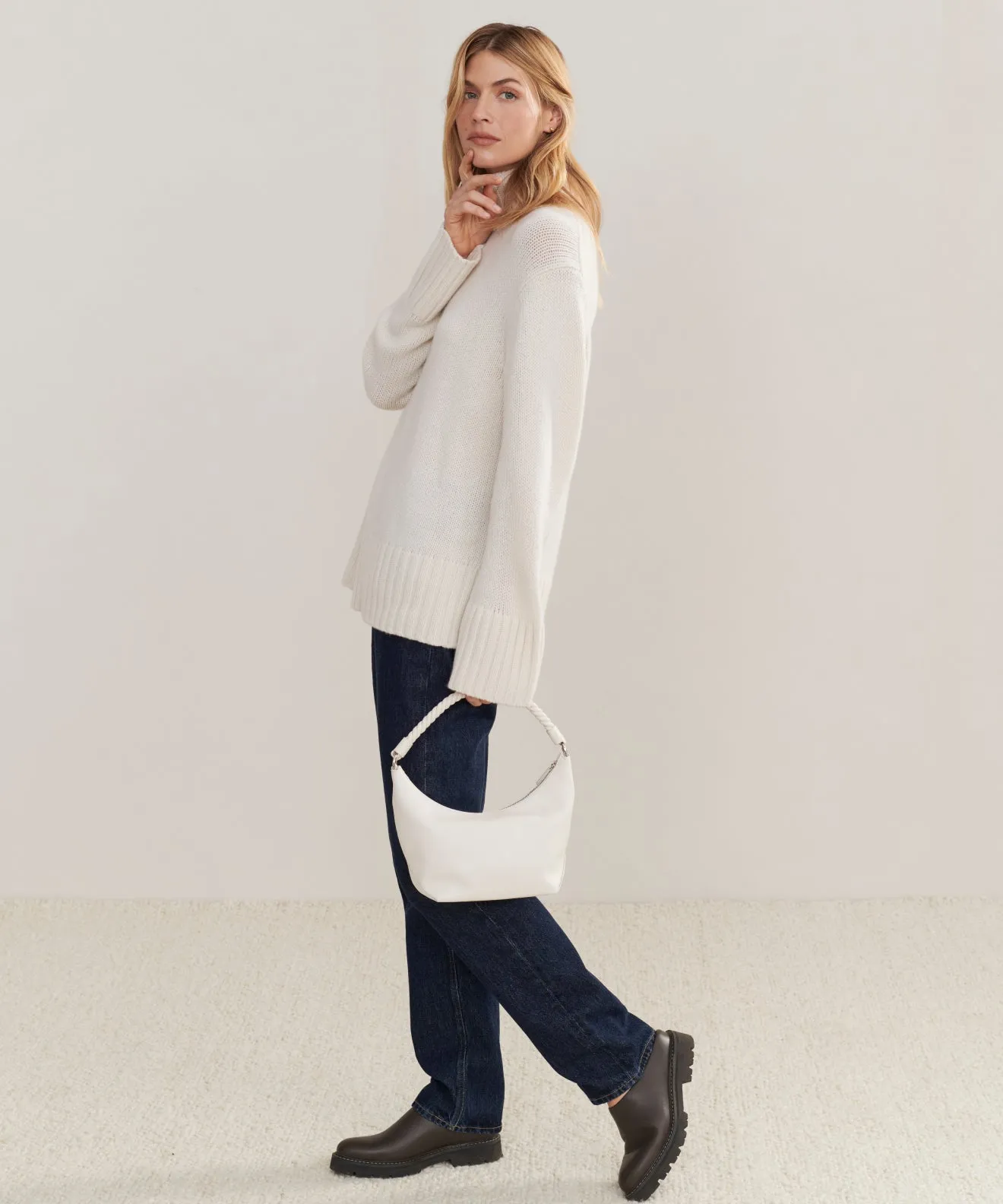 Travel Comforted Daily Ready Cashmere Jet Turtleneck
