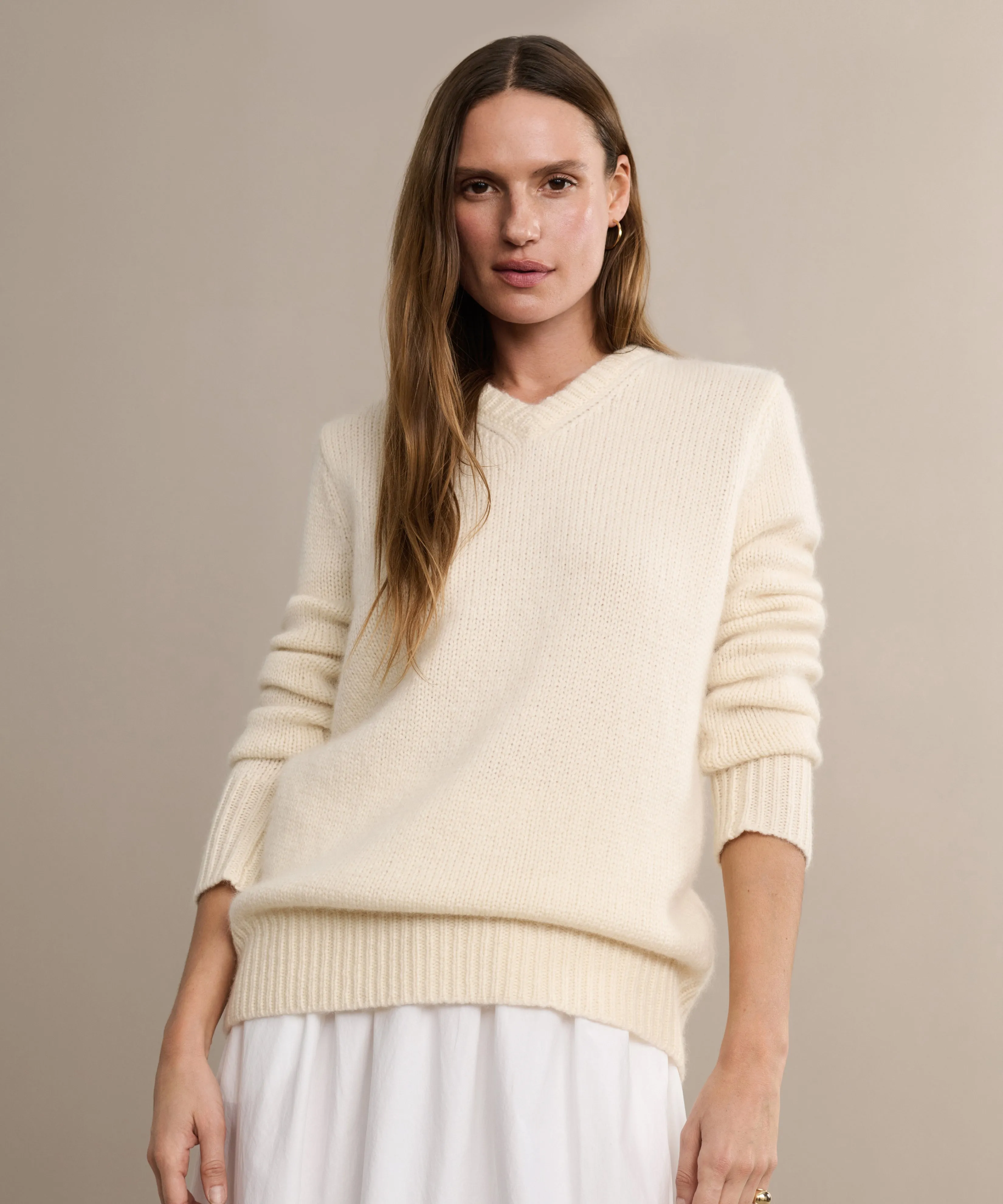 Essential Layer Cashmere Kate V-Neck