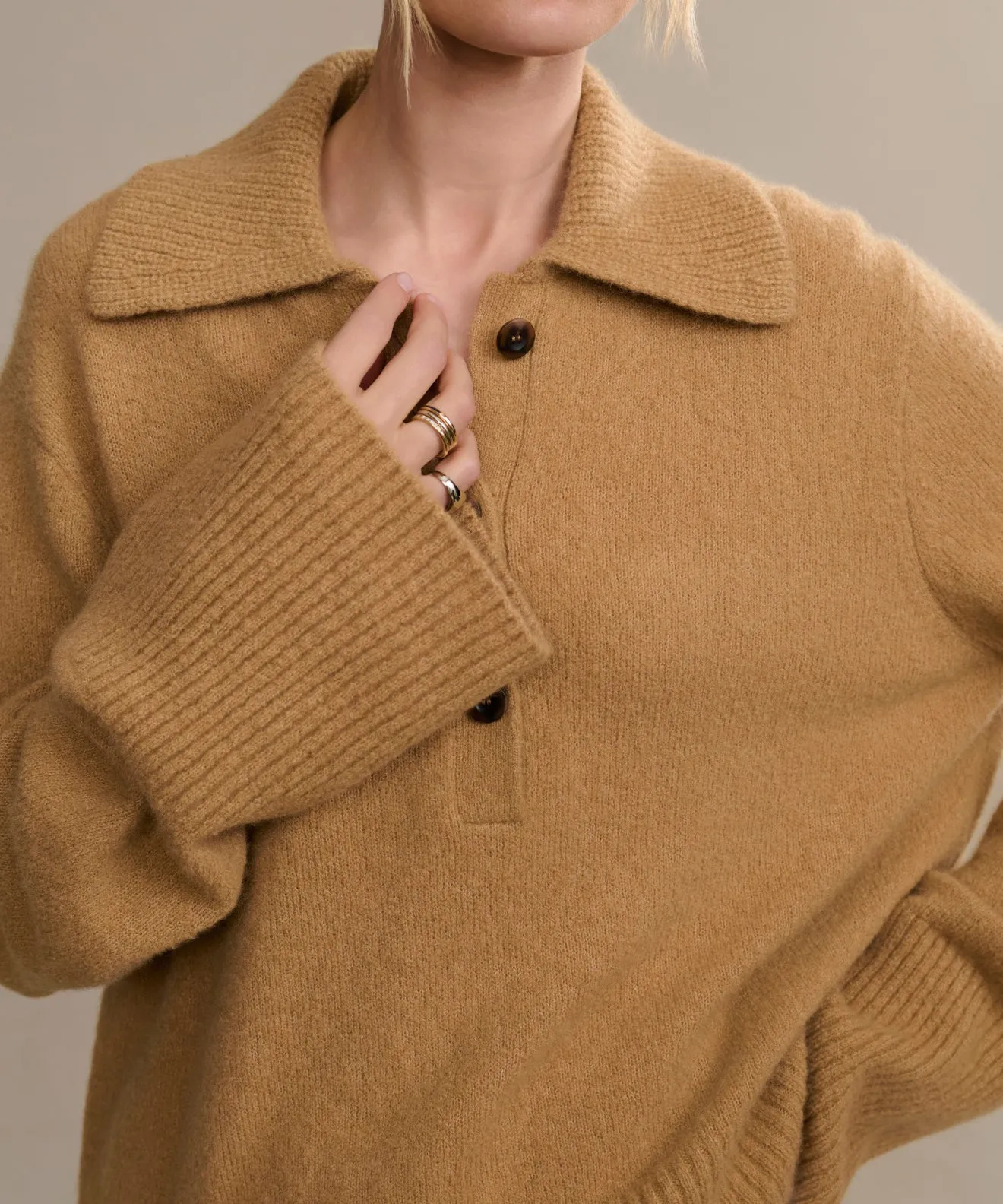 Odor control Cashmere Stevie Polo