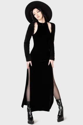 Cozy Balance Castella Maxi Dress