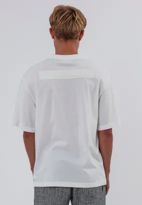 WEBBING T-SHIRT OFF WHITE Relaxed Style Unisex versatility