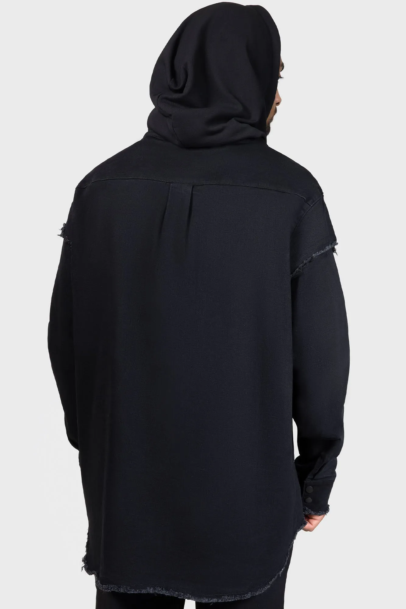 Multi Pocket Design Necro Vale Shirt