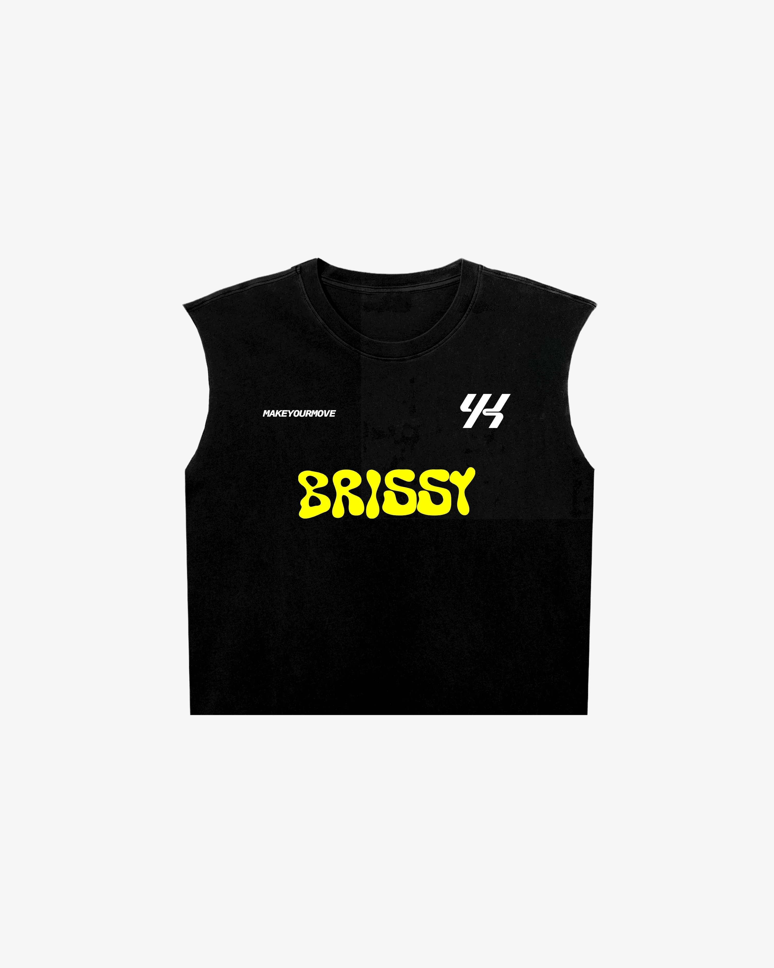 Streetwear attitude Effortless Fit YK Move Champion Tank | Black Brisbane