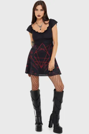 Sleek Wear Light Shape Atargatis Mini Dress