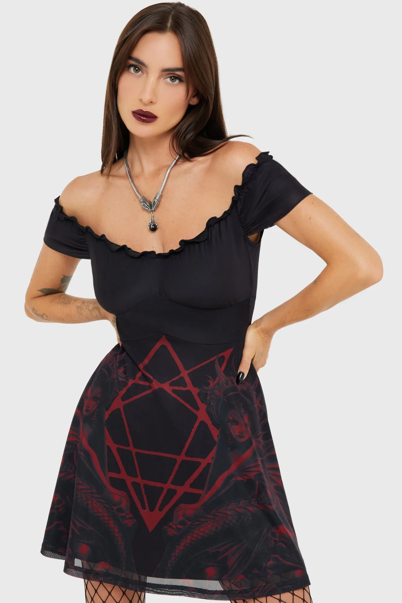Cool Shape Atargatis Mini Dress