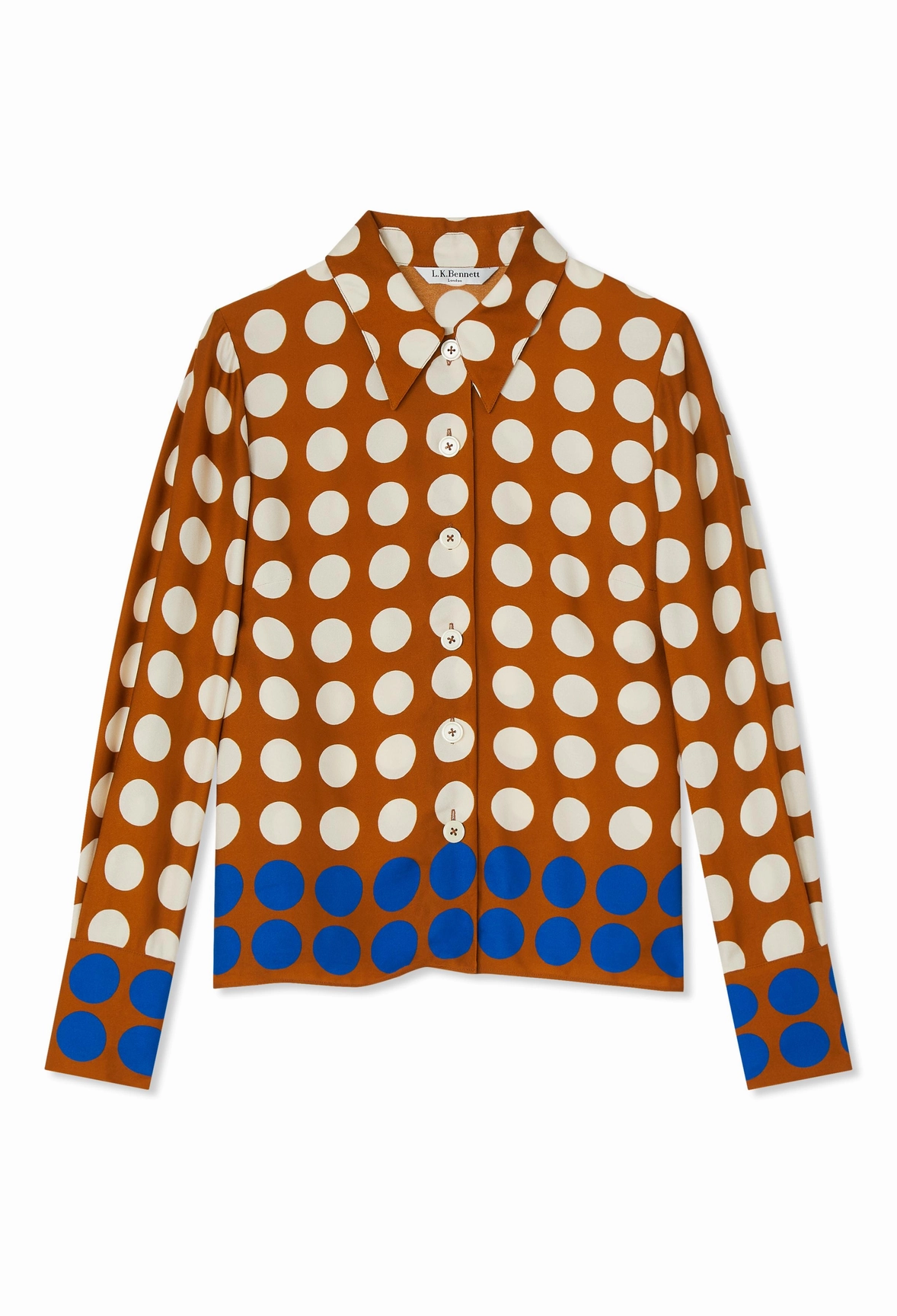Soft Knit Style Flatlock stitching Elsie Woven Tops