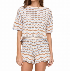 Sunchaser Short In North Shores adventure apparel