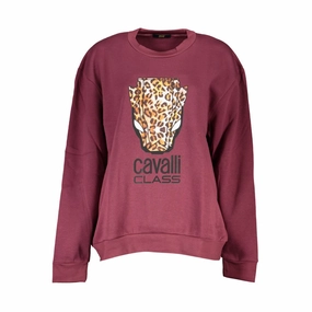 Cavalli Class Cotton Women's Sweater Anti Pilling Finish
