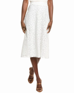 Gathered waist Corduroy texture CeCe Bias Midi Skirt