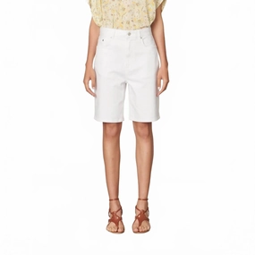 Anti Chafe Seamless Cedric Shorts In Blanc