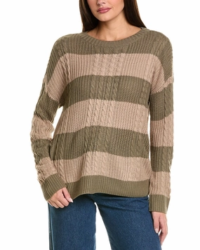 Oversized Silhouette CELESTINE SEI Cable Sweater