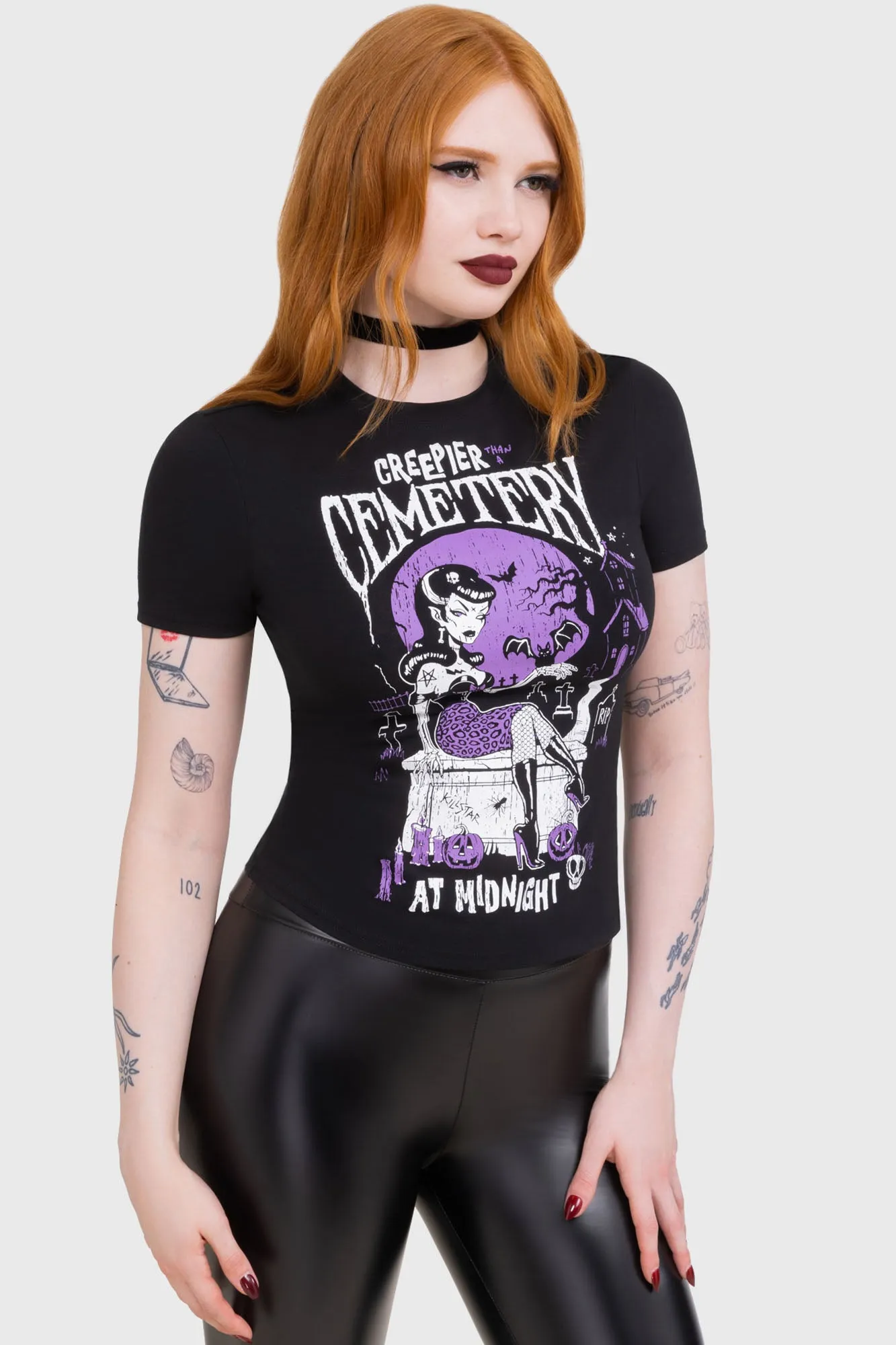 Fashion Essential SkinFriendlyFibers Cemetery T-Shirt