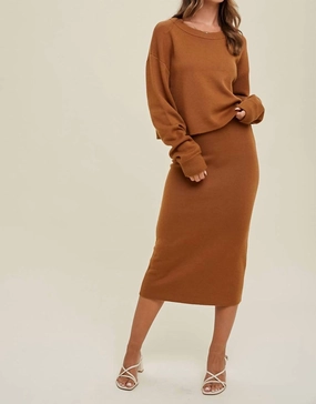 Relaxed Sweater Knit Set In Gucci Casual Comfort Easy Care