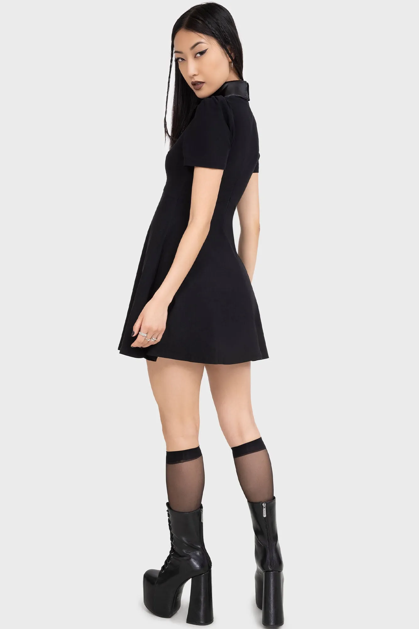 Chapel Collar Dress Day Magic