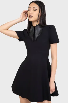 Elegant Outline Chic And Comfortable Chapel Collar Dress