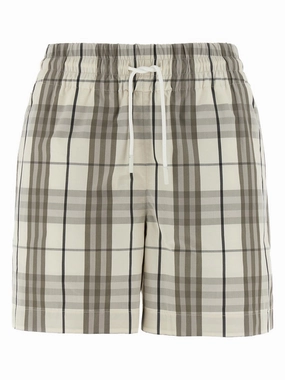 Effortless Style Warm Days Check Bermuda Shorts
