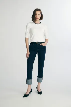 Basic crew neck T-shirt HeatResistantMaterial