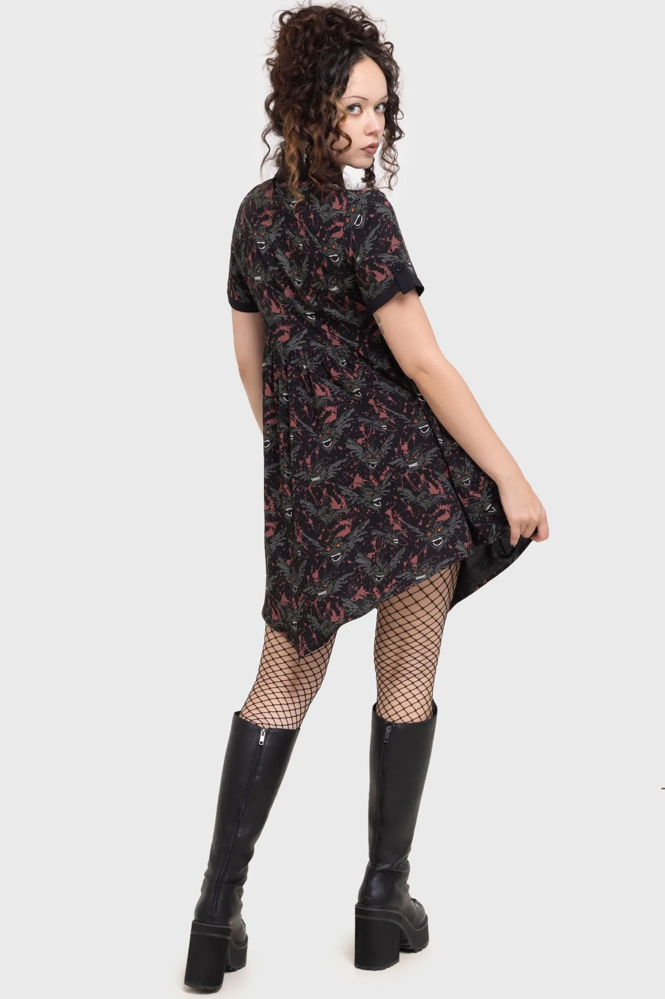 The Gremlins Are Coming Shirt Dress Flattering Fit for All