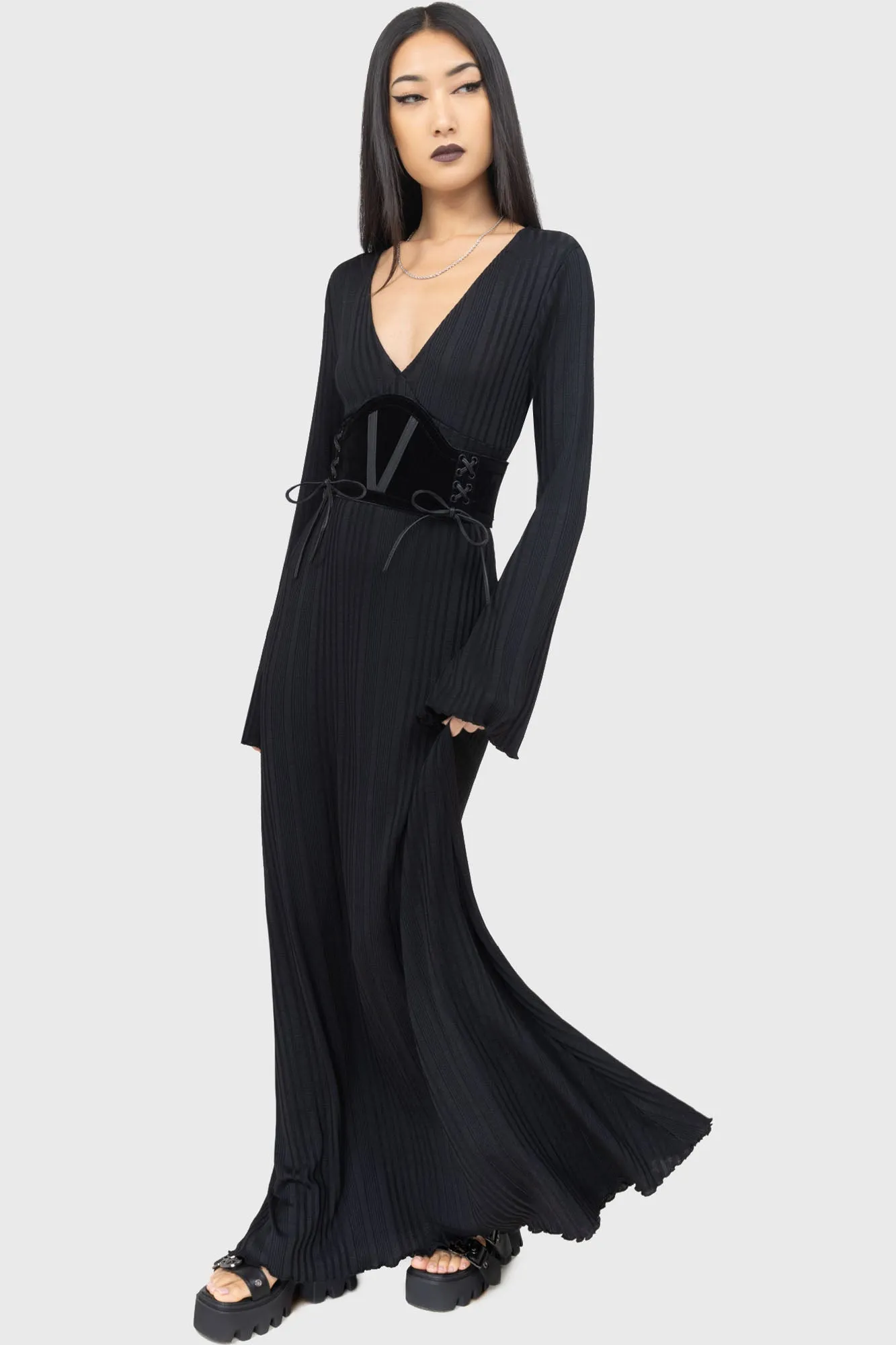 Breathable Fit Perfect Day-to-Night Endless Night Maxi Dress