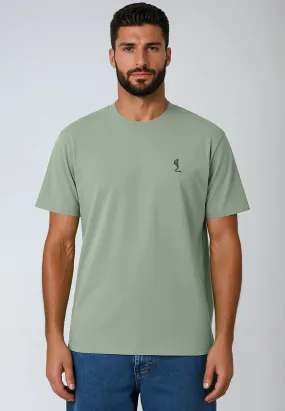 Cozy Apparel OdorResistantTechnology ESSENTIAL CORE SOFT KHAKI T-SHIRT