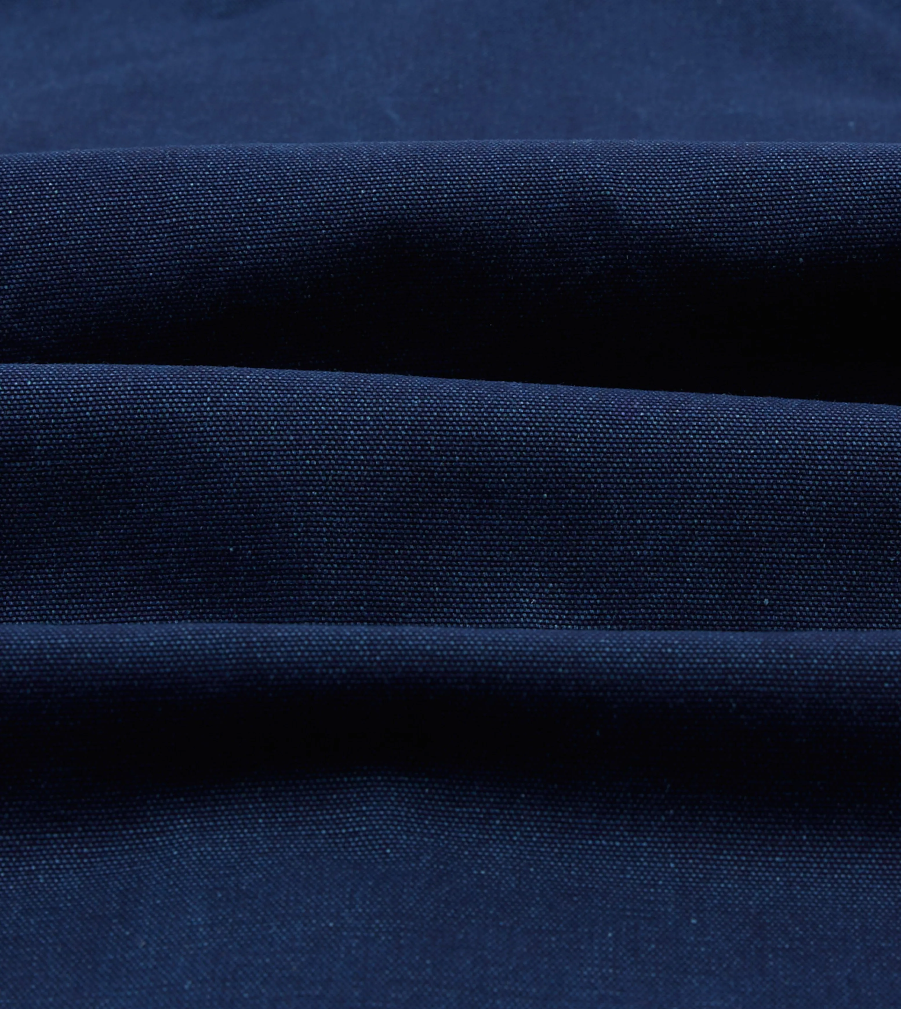 Indigo Canvas Two-Pocket Western Shirt Plus Size Fit garden party