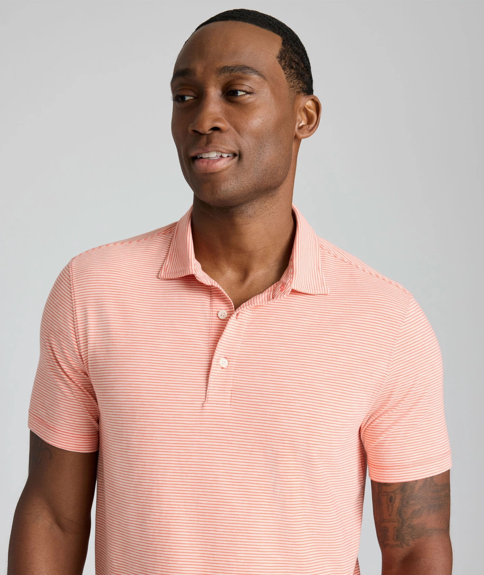 Jersey Slub Polo Casual Wearable Gym To Office