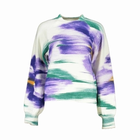 Desigual Elegant Crew Neck Sweater with Contrast Women's Detailing Comfortable Wear