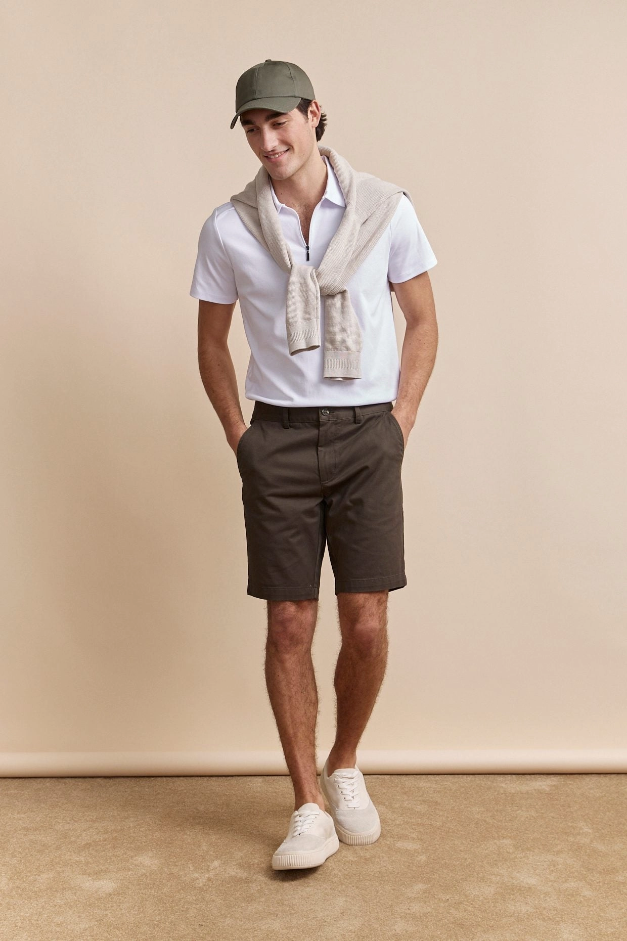 Chino-look bermuda Workout Ready Design