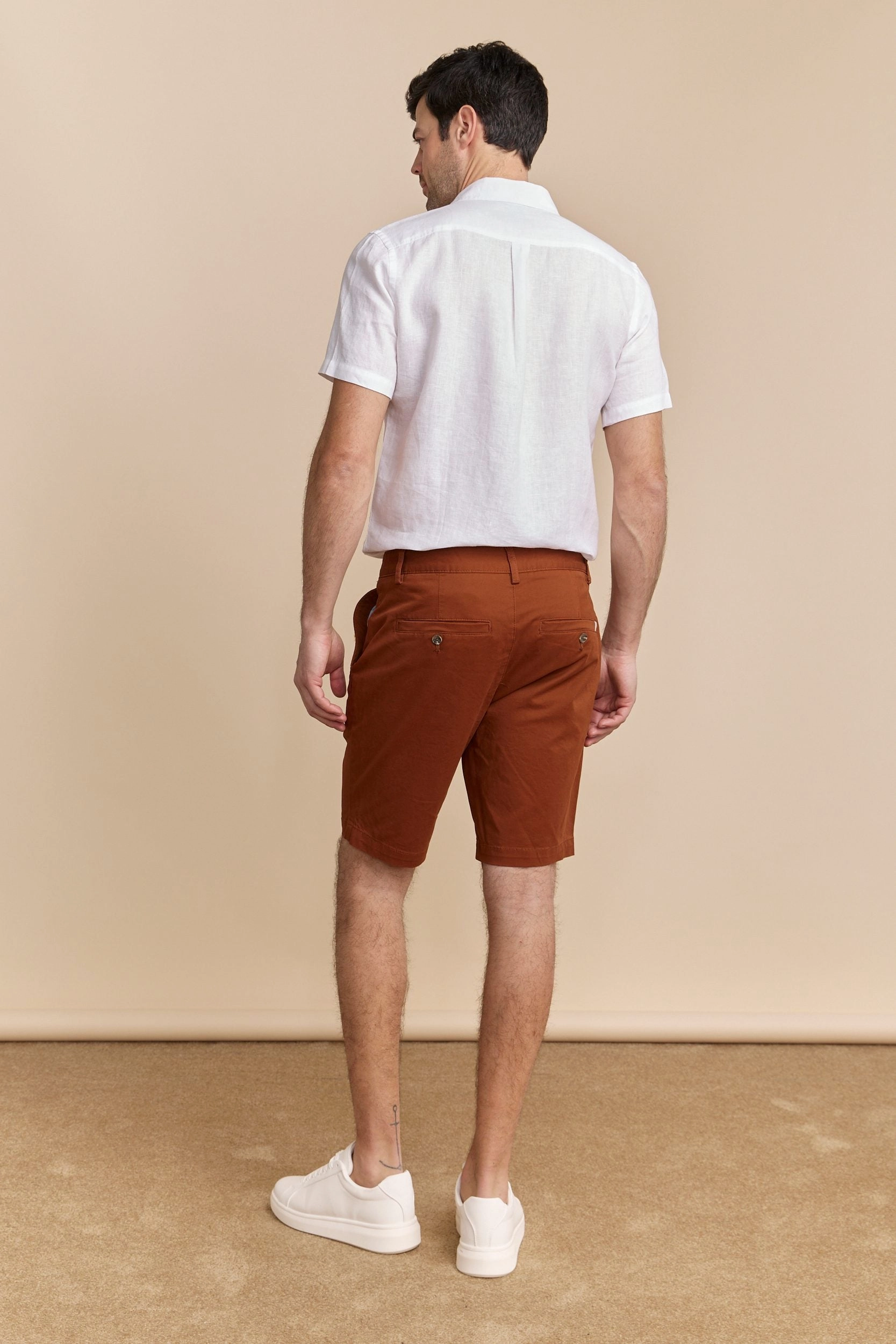 Chino-look bermuda Lightweight Material music event look