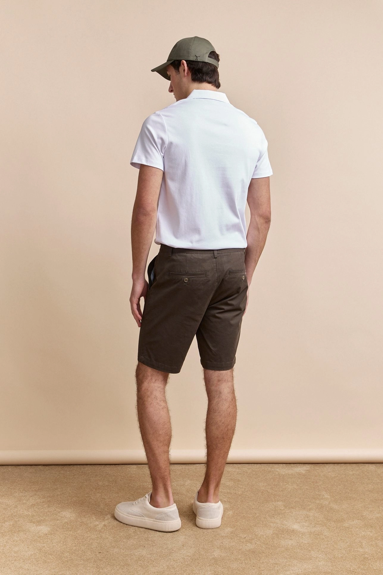 quick-dry feature Adjustable Drawcord Chino-look bermuda