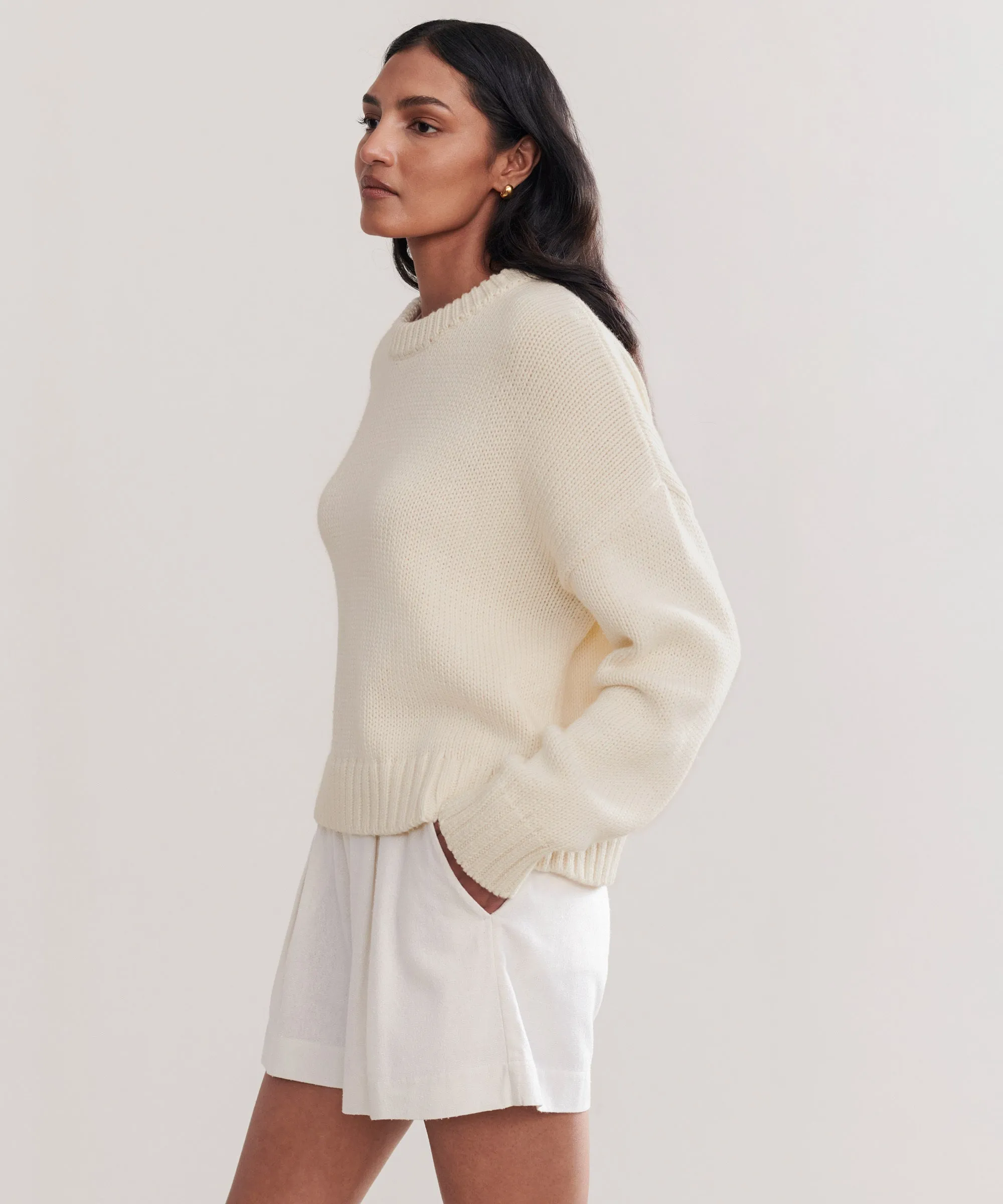 Chloe Crewneck Modern Outfit