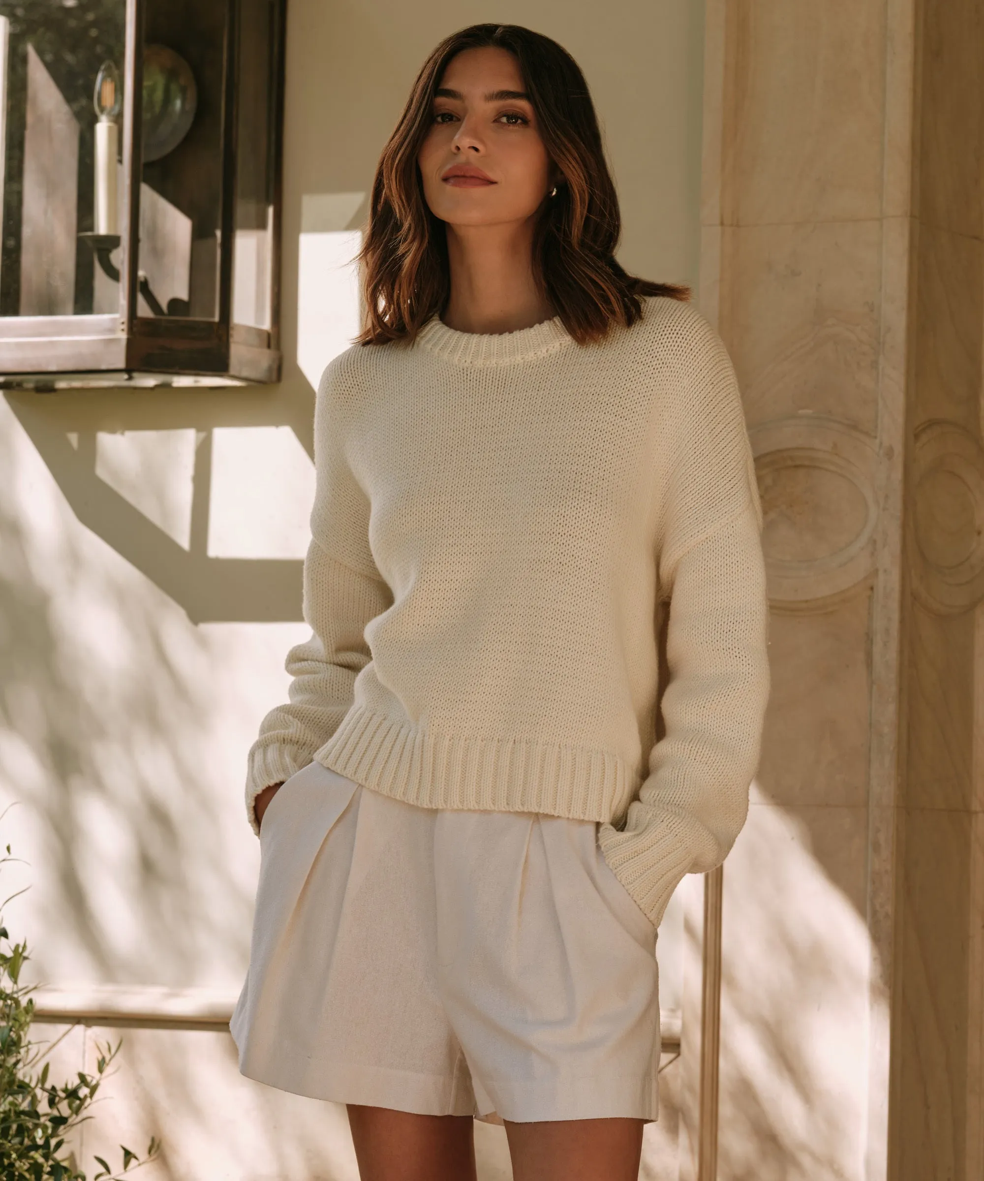 Chloe Crewneck Moisture Management