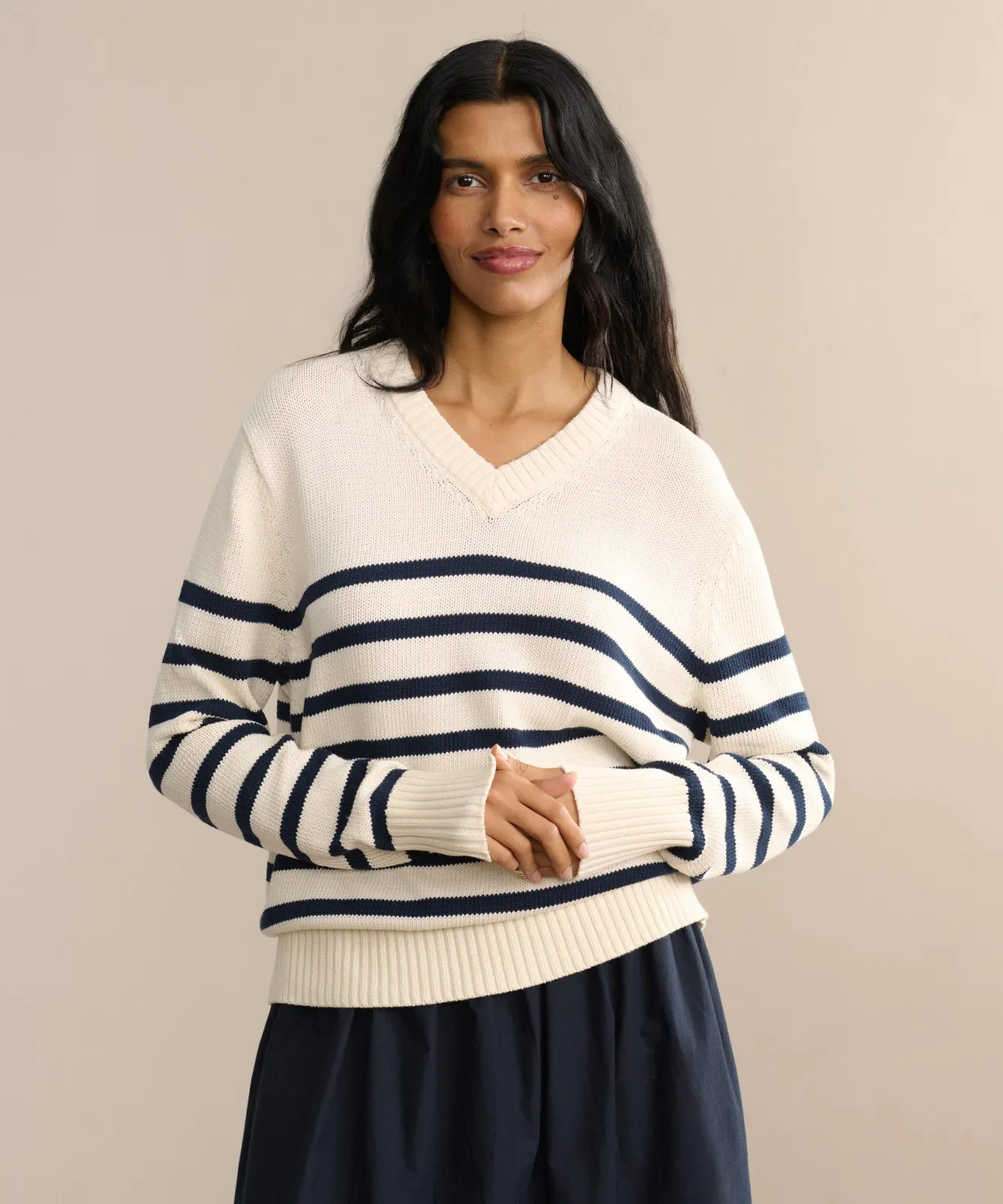Snug feel Street Ease Cotton Kate V-Neck
