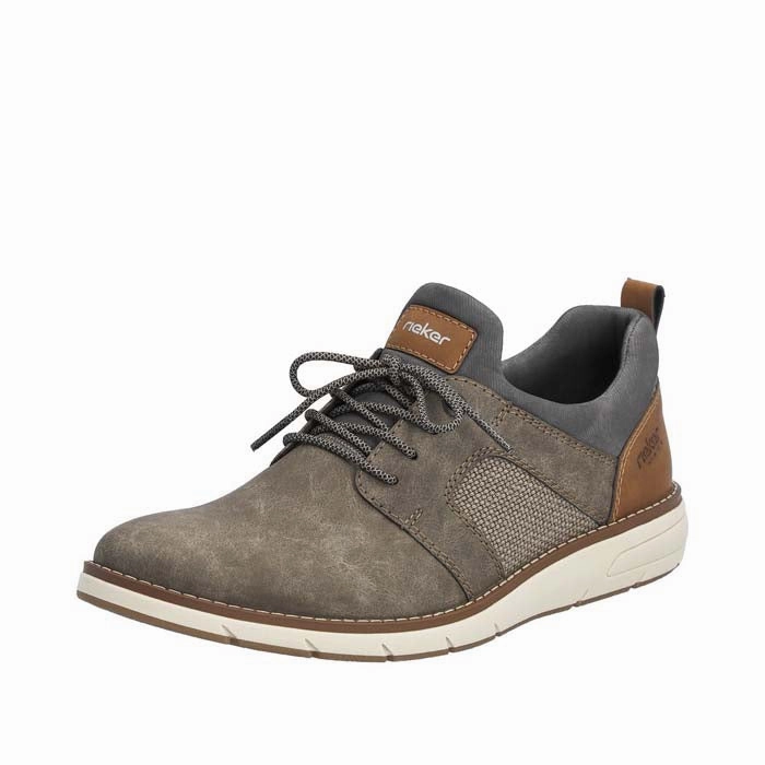 Mens Rieker Dustin 51 in Kaffee/Fango/Rauch All Season Easy Packing