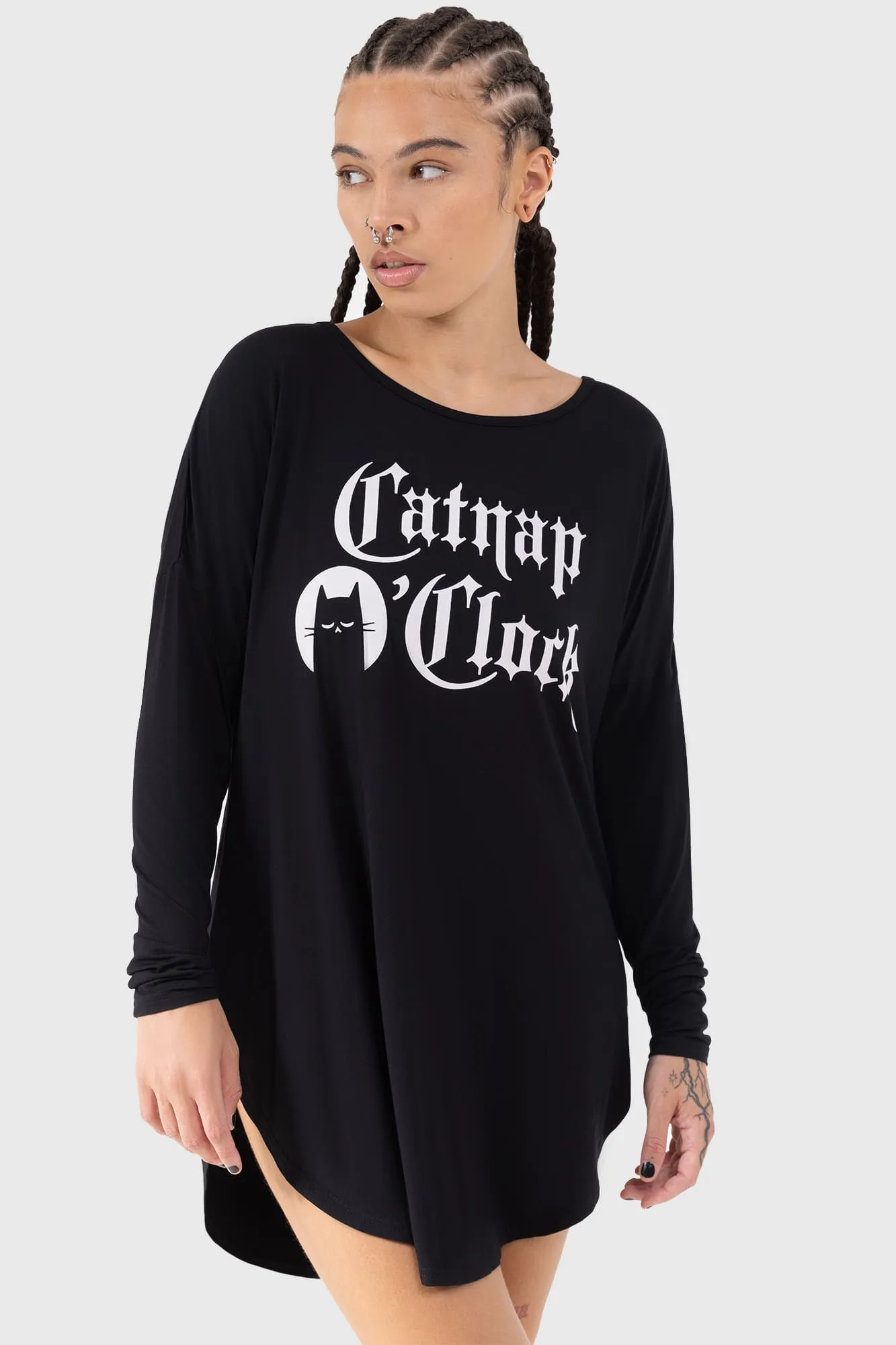 Lounge Cut Catnap Lounge Dress