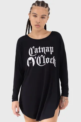 Soft and Smooth Catnap Lounge Dress