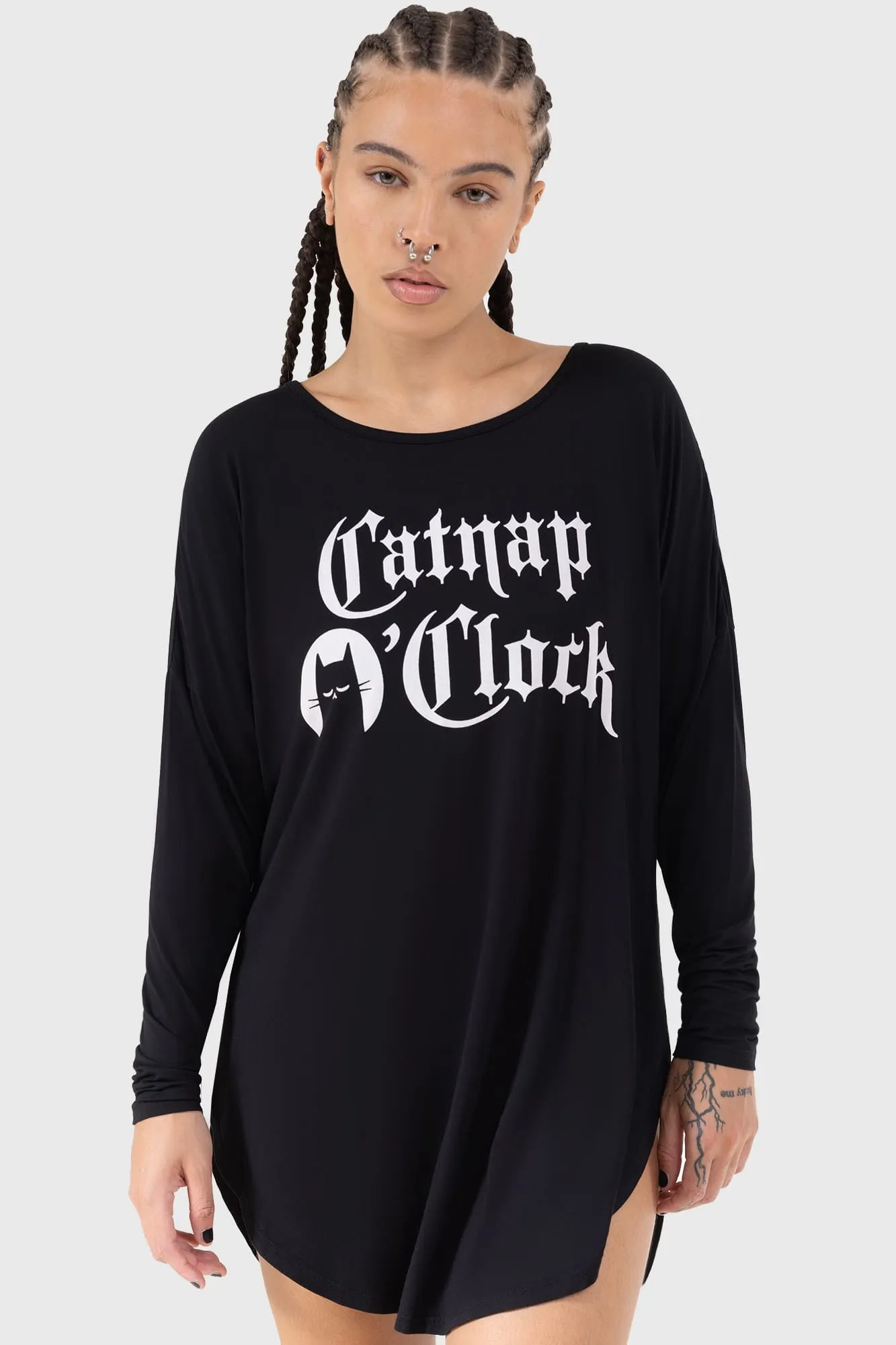 Soft and Smooth Catnap Lounge Dress