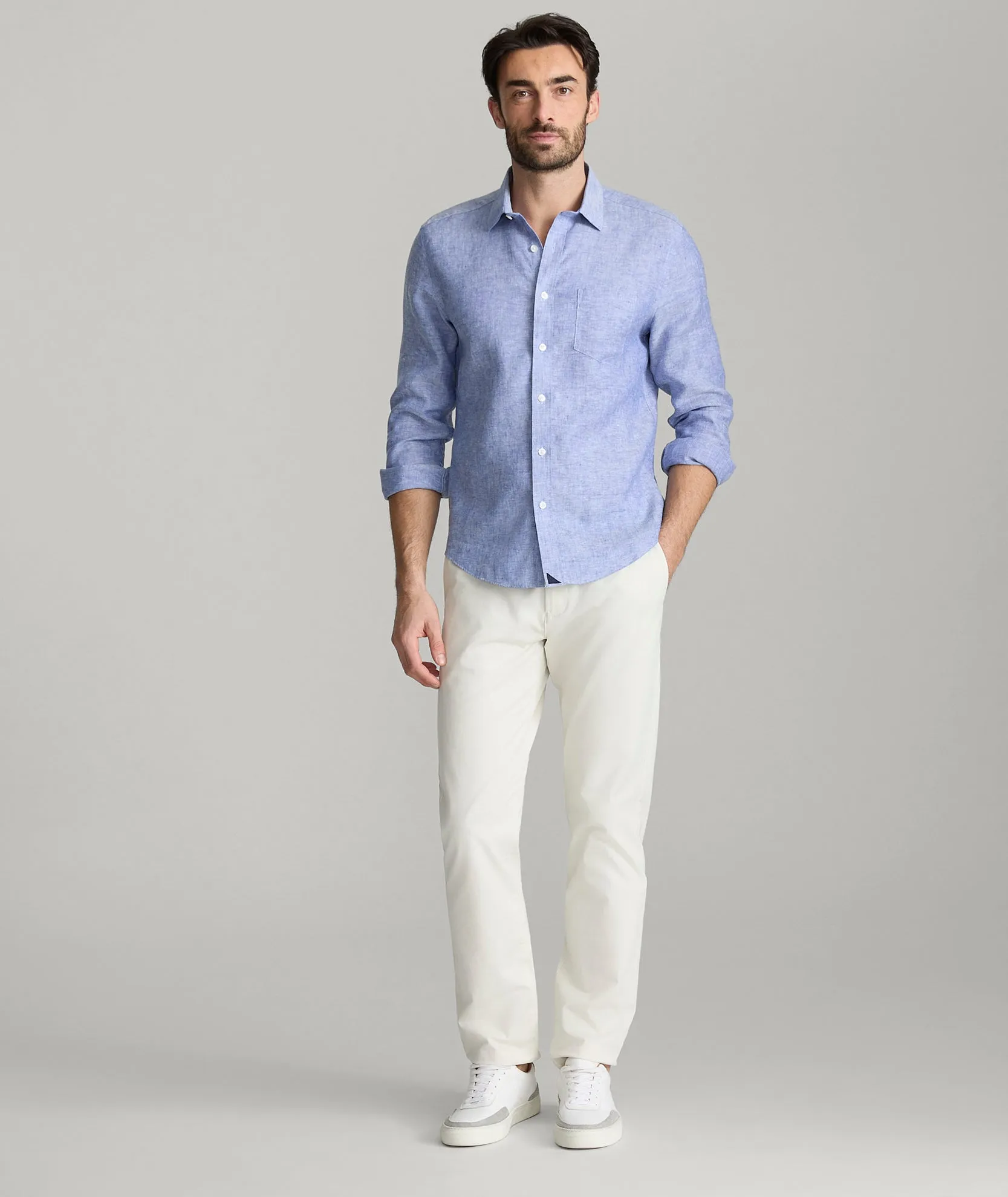 Stylish Wear Abrasion Resistant Surface Classic Chino Pants
