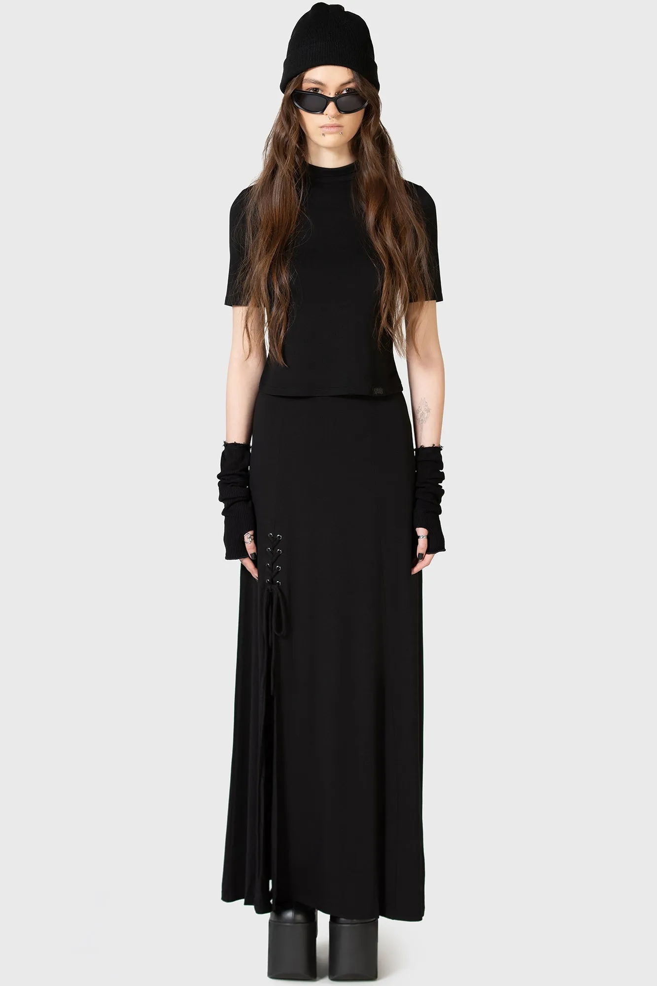 Secretly Weep Maxi Skirt Limited Release