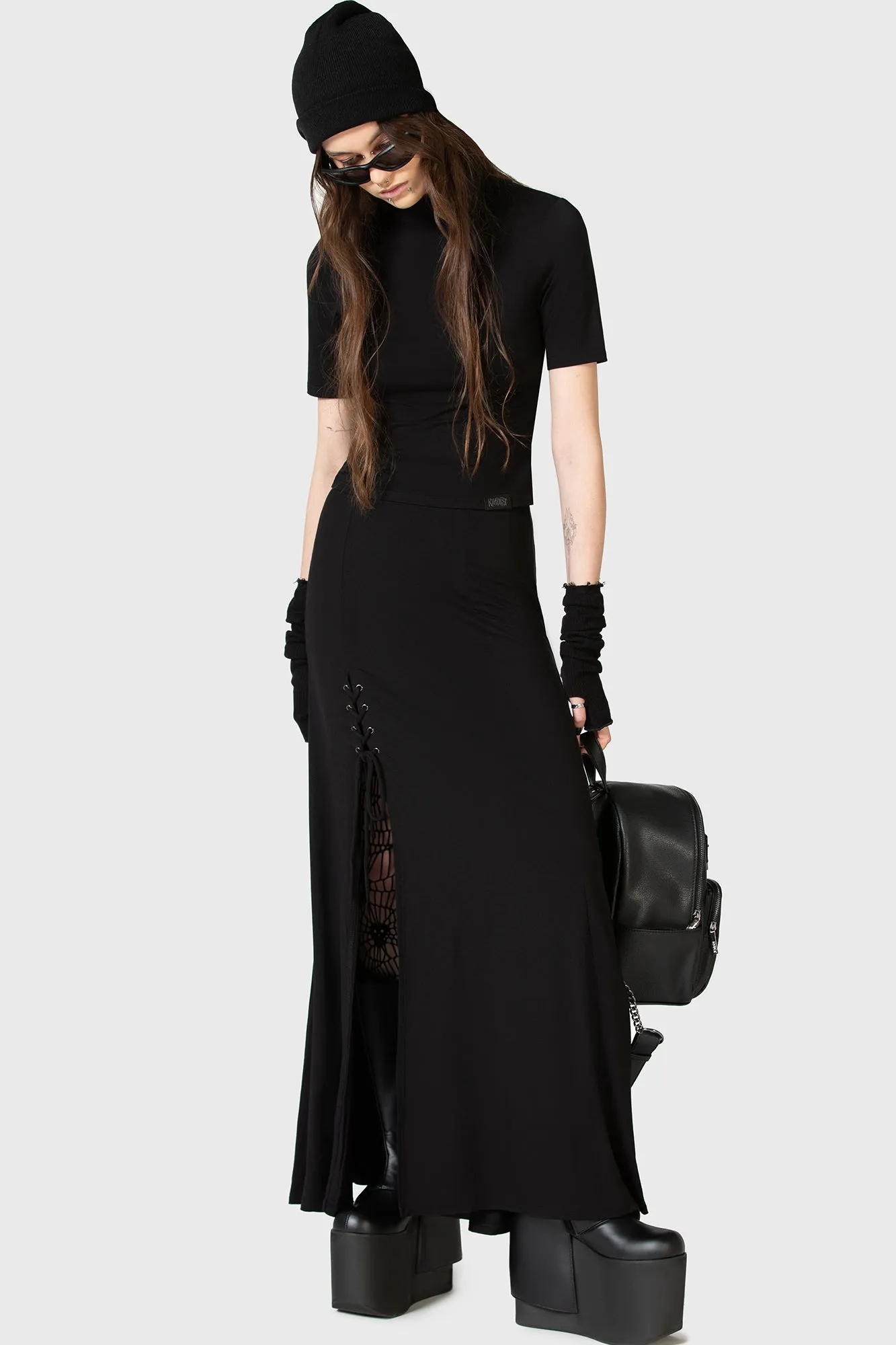 Secretly Weep Maxi Skirt Style Moment