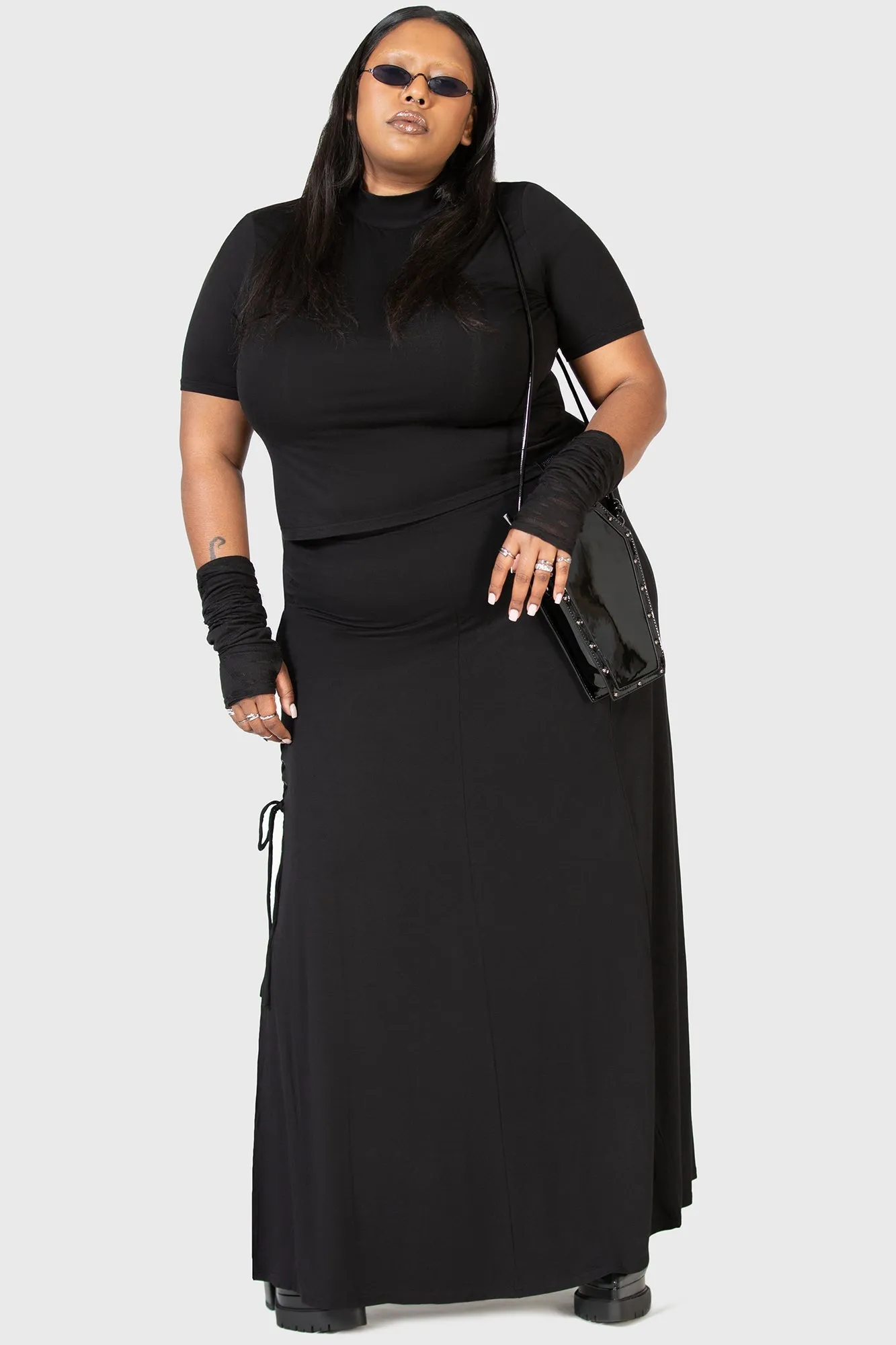 Affordable Fashion Secretly Weep Maxi Skirt
